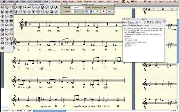 Music notation software freeware